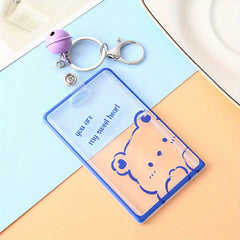 Transparent Acrylic Card Sleeve ID Card Protection Cover