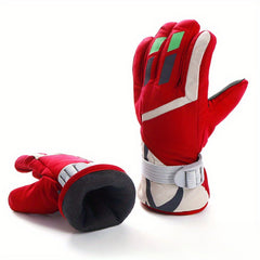 Youth Skiing Gloves, Windproof & Waterproof Winter Gloves for Outdoor Activities