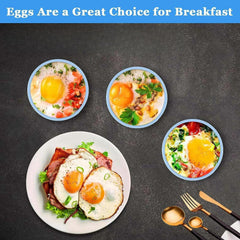 3pcs Non-stick Silicone Egg Molds Kitchen Accessories for Cooking