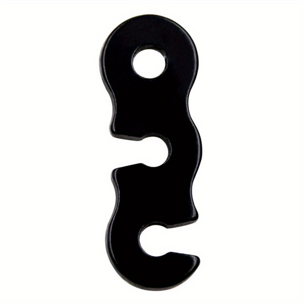 6pcs Aluminum Windproof Rope Adjustment Buckles Camping Tent Accessories