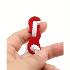 6pcs Aluminum Windproof Rope Adjustment Buckles Camping Tent Accessories
