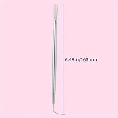 Stainless Steel Lash Lift Perm Tool with Comb - Eyelash Eyebrow Perming Tinting