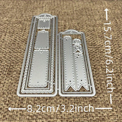 Metal Cutting Dies Stencils Scrapbook Train Christmas Dwarf