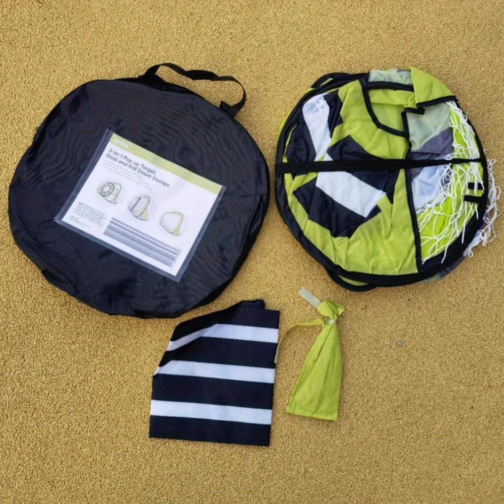 Portable Soccer Goal Foldable Football Target Grass Training Equipment