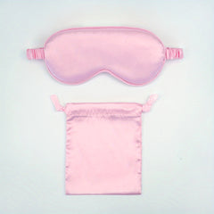 Blackout Eye Mask w/ Drawstring Bag for Outdoor Sports