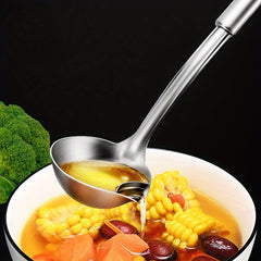 304 Stainless Steel Filter Insulation Spoon for Outdoor & Home