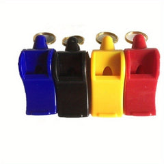2pcs Plastic Referee Whistles Outdoor Survival Random
