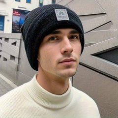 Winter Thicken Knitted Hat Windproof Brimless Hat