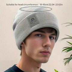 Winter Thicken Knitted Hat Windproof Brimless Hat
