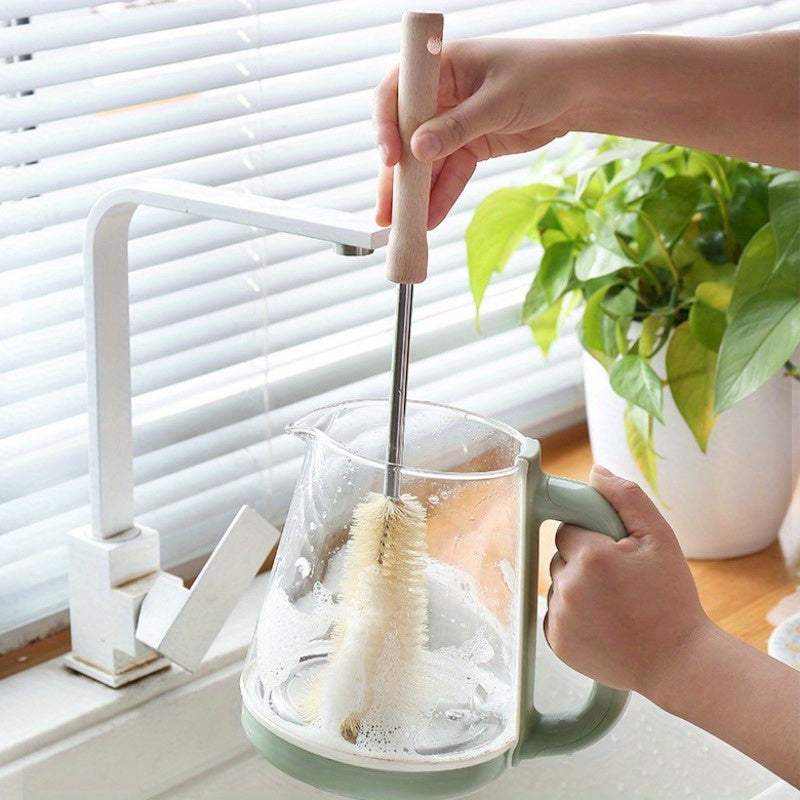 1pc Cup Brush Bottle Brush Cup Washing Brush Tool Soy Milk Wall Breaker