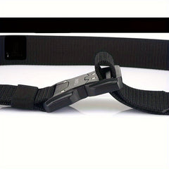 Outdoor Fishing Belt Quick Release Buckle Braided Combat Belt