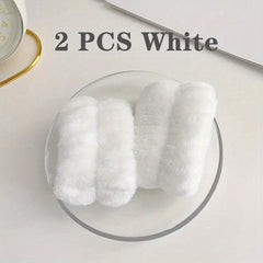 2pcs Face Washing Wrist Band Sweat Absorbing Bracelet