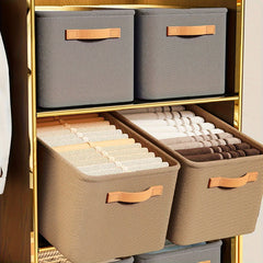Fabric Storage Bins With Lids for Organizing
