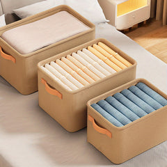 Fabric Storage Bins With Lids for Organizing