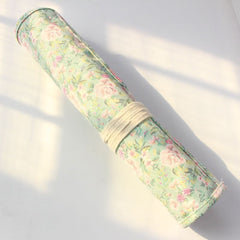 Canvas Edging Gouache Curtain Brush Pocket Storage Bag