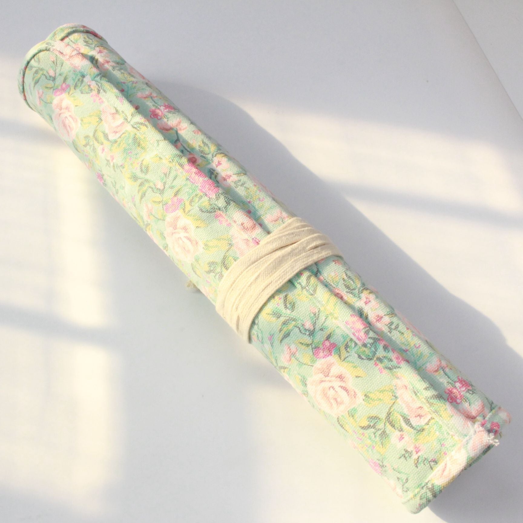 Canvas Edging Gouache Curtain Brush Pocket Storage Bag