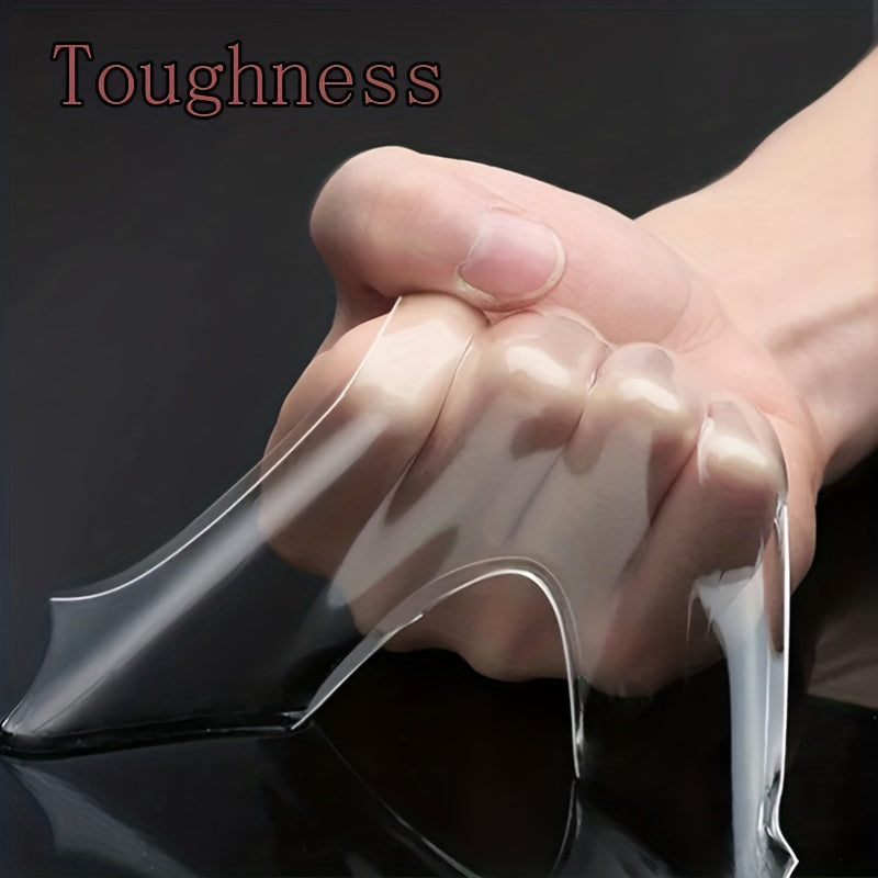 Transparent Double-sided Tape Reusable Strong and Versatile