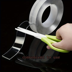 Transparent Double-sided Tape Reusable Strong and Versatile