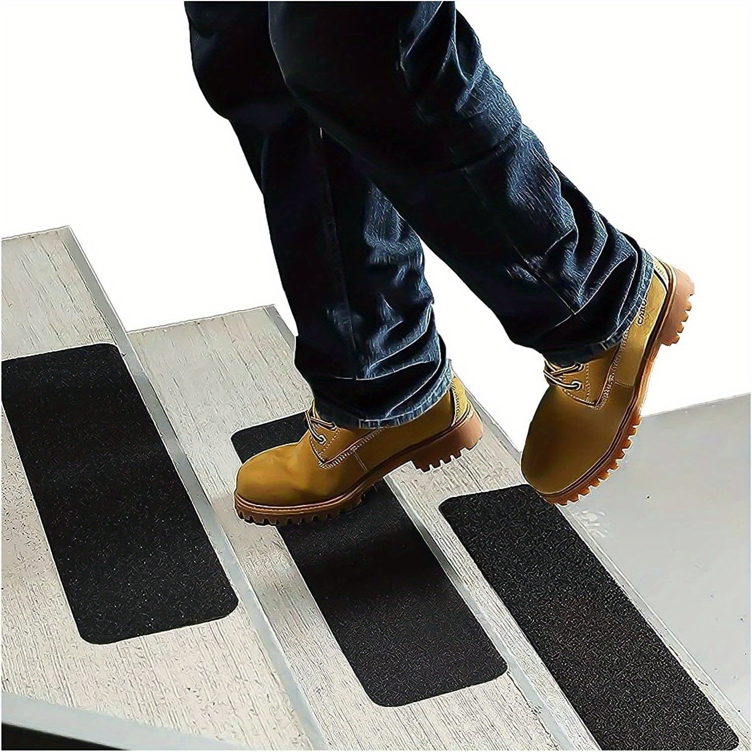 6x24' Stair Treads Grip Tape for Wooden Steps Indoor/Outdoor