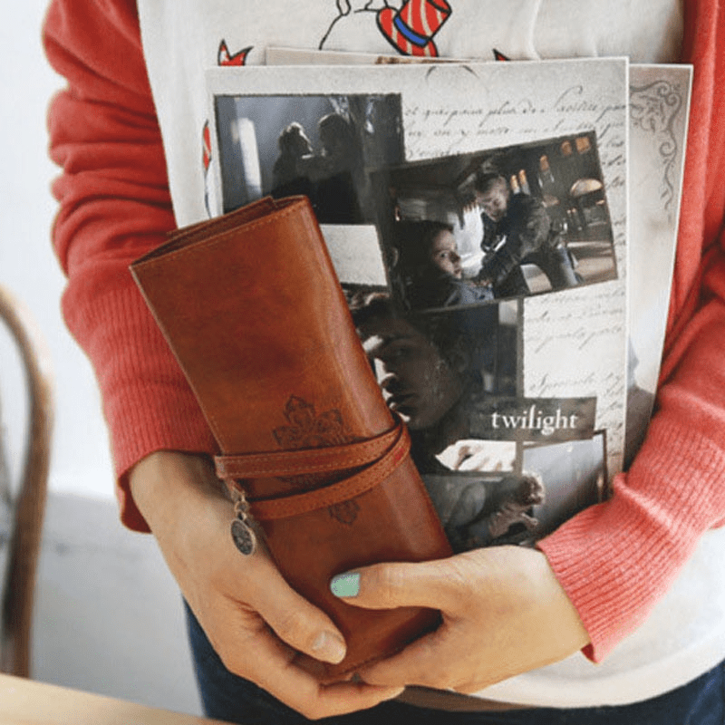 Retro Style Rolling Storage Bag for Outdoor