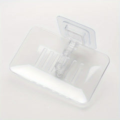 Self-Adhesive Soap Holder Double Layer Soap Sponge Dish