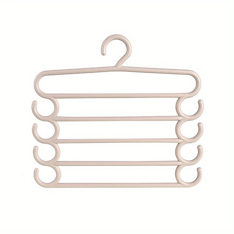 5-Layer Pants Towel Scarf Racks Closet Storage Organizer