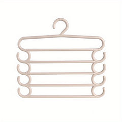 5-Layer Pants Towel Scarf Racks Closet Storage Organizer