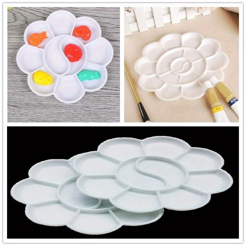 4 Size Palette Art Alternatives Paint Tray Artist Watercolor Plastic Palette