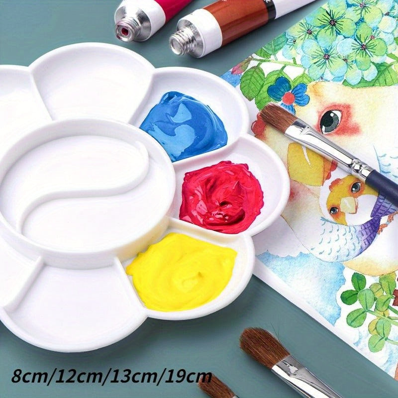 4 Size Palette Art Alternatives Paint Tray Artist Watercolor Plastic Palette