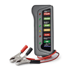 12V Car Motorcycle Tester Fault Detector Digital Alternator Tester