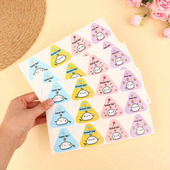 100pcs Triangle Rice Ball Packing Bag Stickers Nori Seaweed Onigiri Sushi Bag