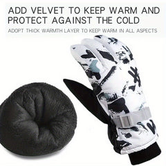 Winter Snowboard Skiing Gloves Unisex Touch Screen Waterproof