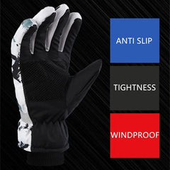 Winter Snowboard Skiing Gloves Unisex Touch Screen Waterproof