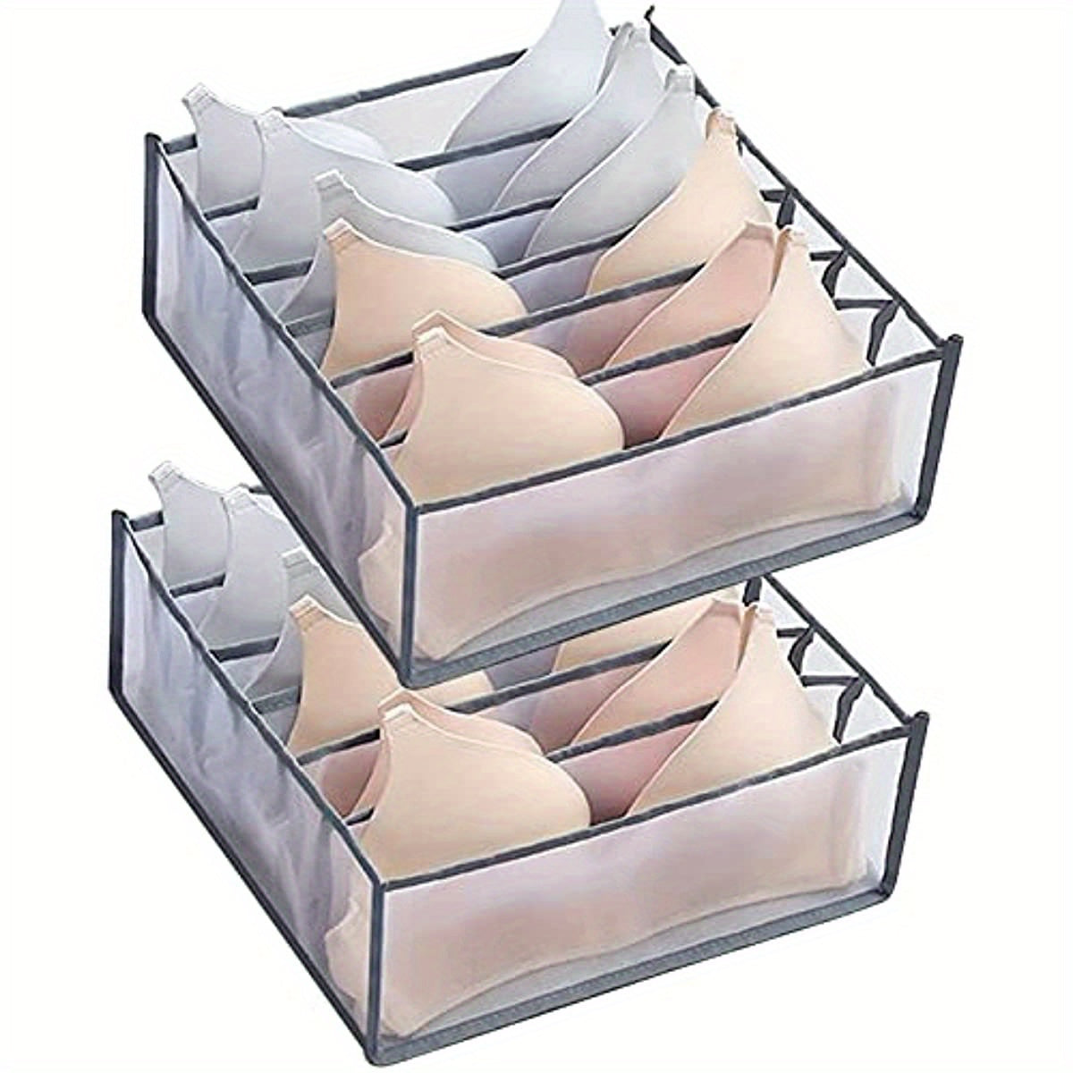 1pc Bra Drawer Organizers Underwear Wardrobe Divider Lingerie Storage Bag