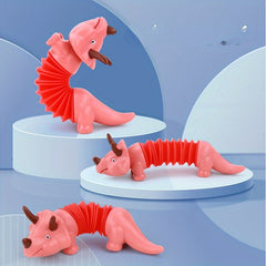 Stretch Toy Cartoon Dinosaur Animal Lala Flexible Variety Decompression