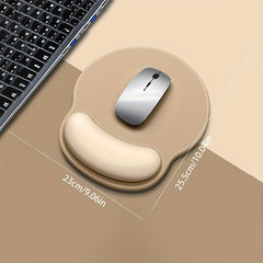Wrist Support Mouse Pad for Office Keyboard Men Women