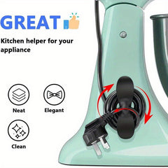 4pcs Power Cord Winder Cable Holder for Appliances, Air Fryer, Coffee Maker