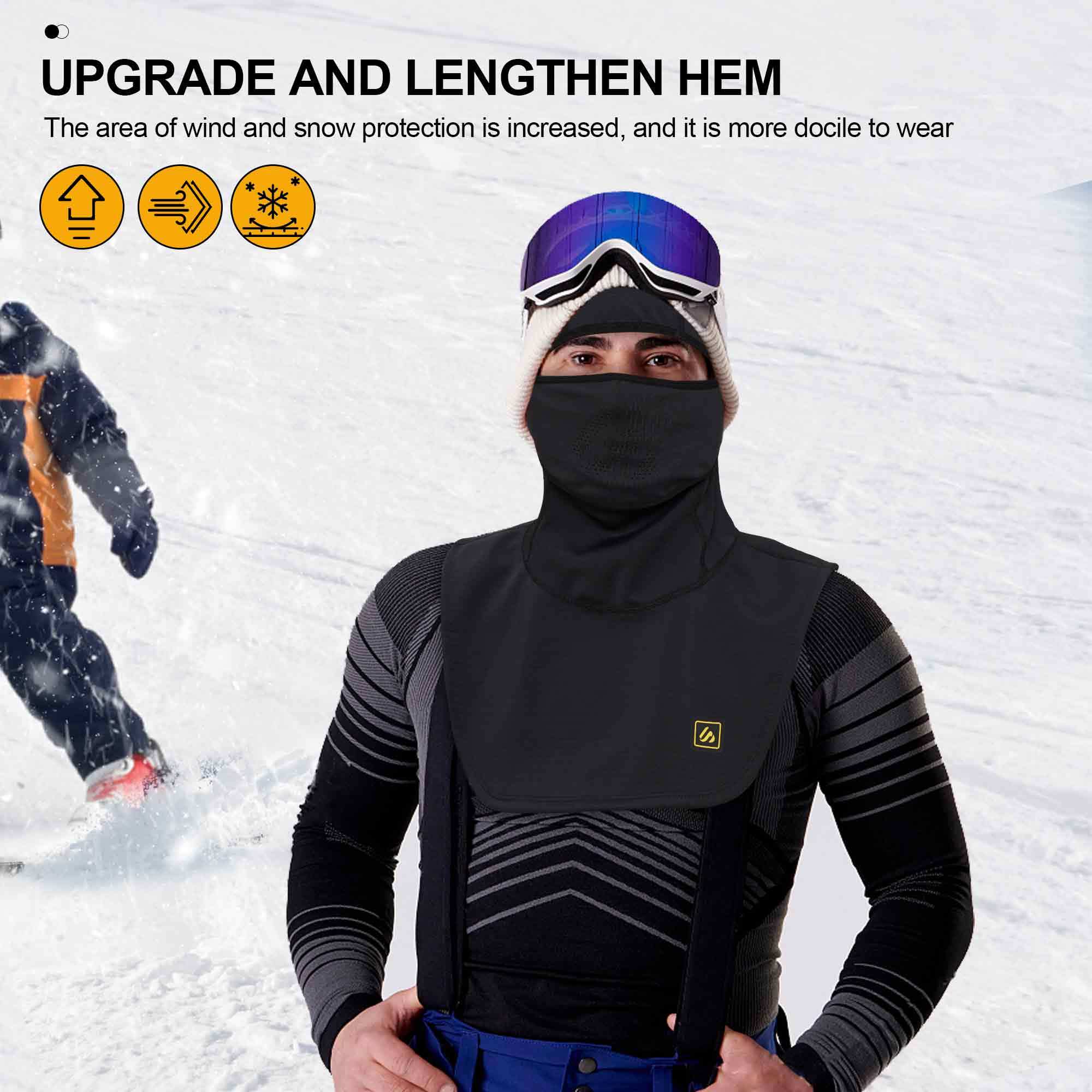 Solid Breathable Balaclava Hat Windproof Dustproof Fleece Warm Mask Hat