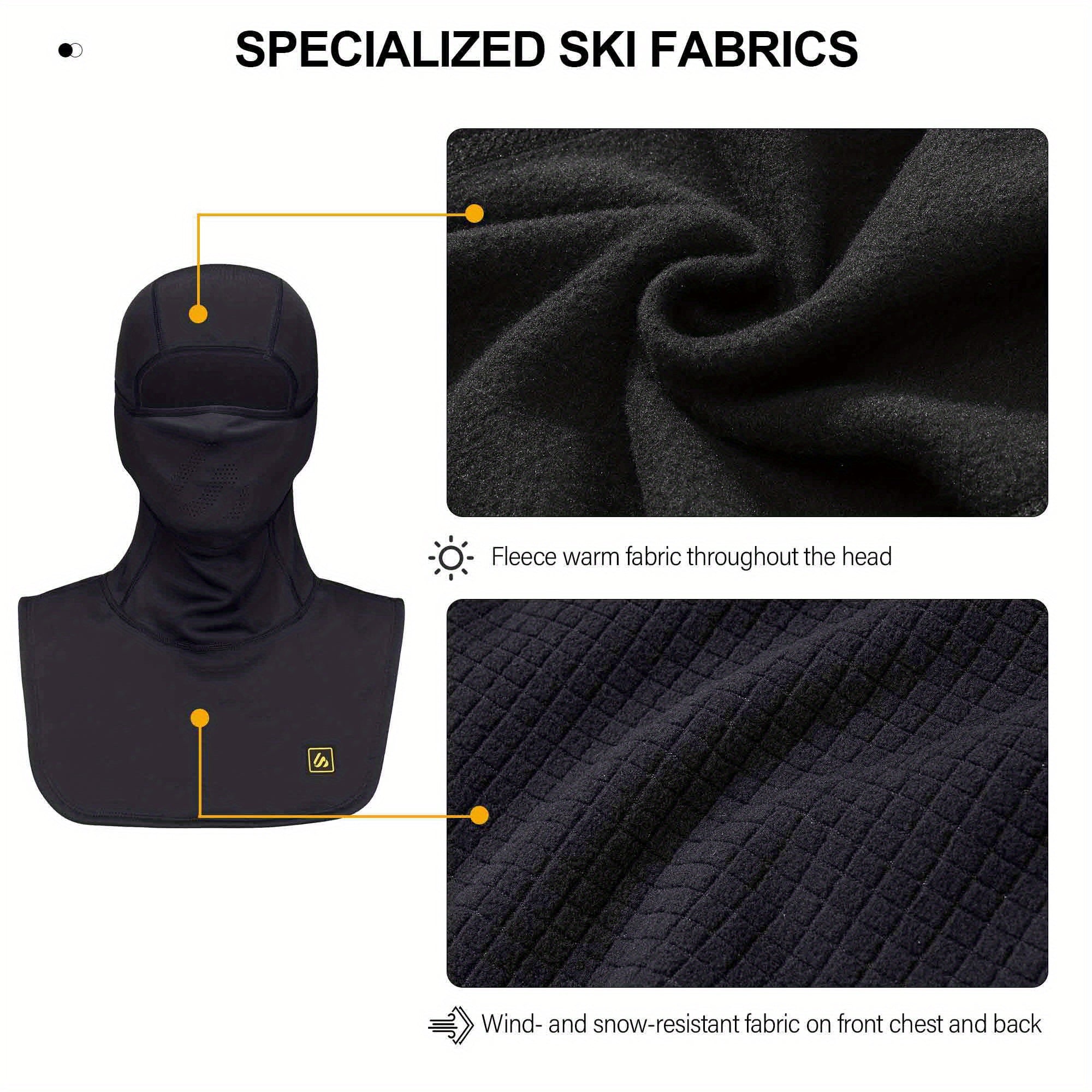 Solid Breathable Balaclava Hat Windproof Dustproof Fleece Warm Mask Hat