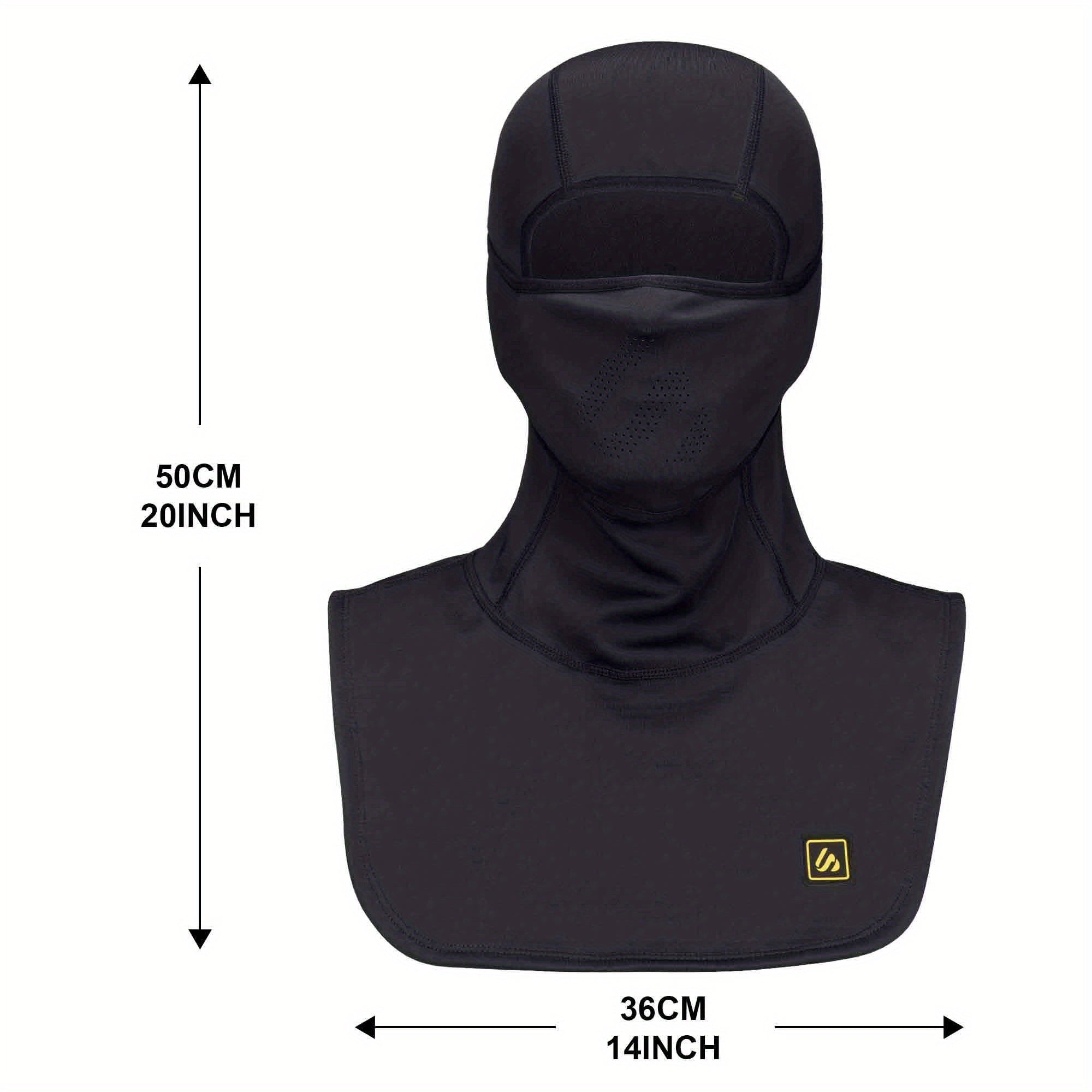 Solid Breathable Balaclava Hat Windproof Dustproof Fleece Warm Mask Hat