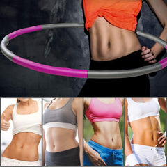 Detachable 8 Section Fitness Hoop Pilates Training Hoop