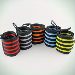 Elastic Sports Wristbands - Fitness Weightlifting Wrapping Straps