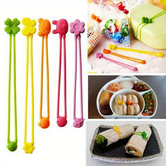 5pcs Silicone Rubber Strap Wrap Bands Bento Box Elastic Silicone Band