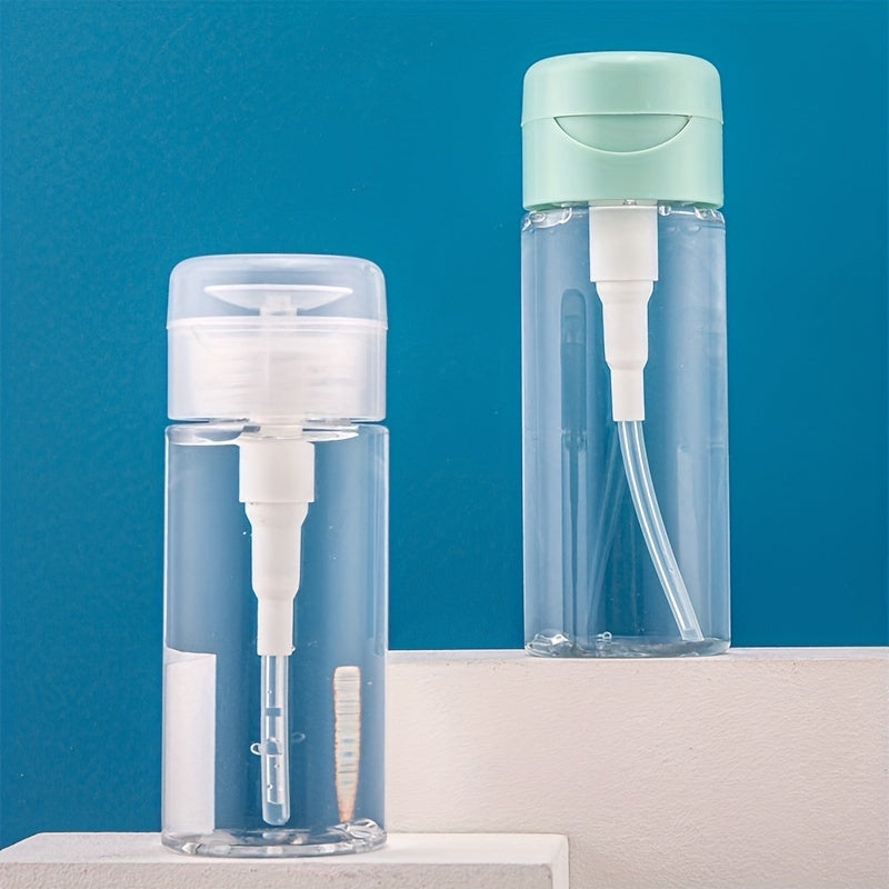 150ml 5oz Pump Dispenser Makeup Remover Bottle Facial Toner Lotion Organizer