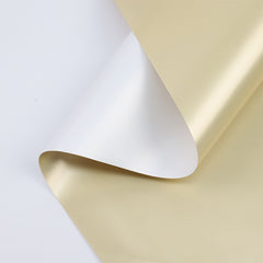 Flower Shop Opening Gift Bag Bouquet Paper Set Golden Greeting Card