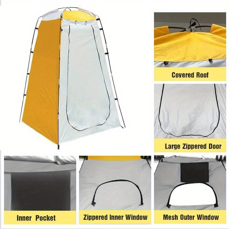 Portable Privacy Shower Tent Waterproof Changing Room Shelter