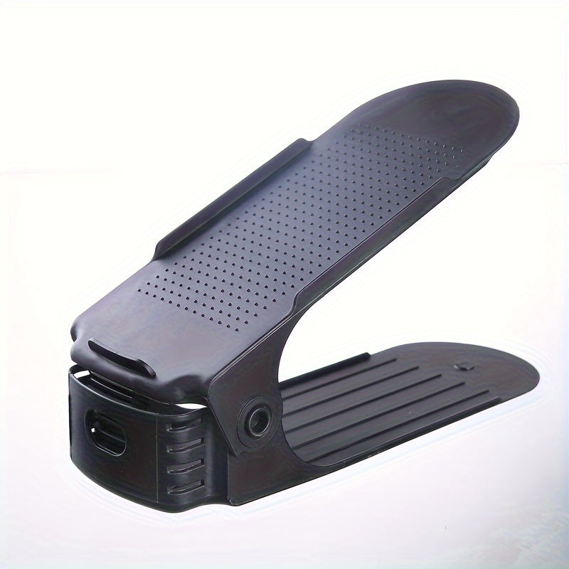 Adjustable Shoe Organizer Rack Double Layer Shoe Stacker Space Saving