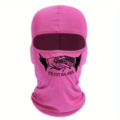 Printed Balaclava Hat Windproof Mask for Outdoor Riding
