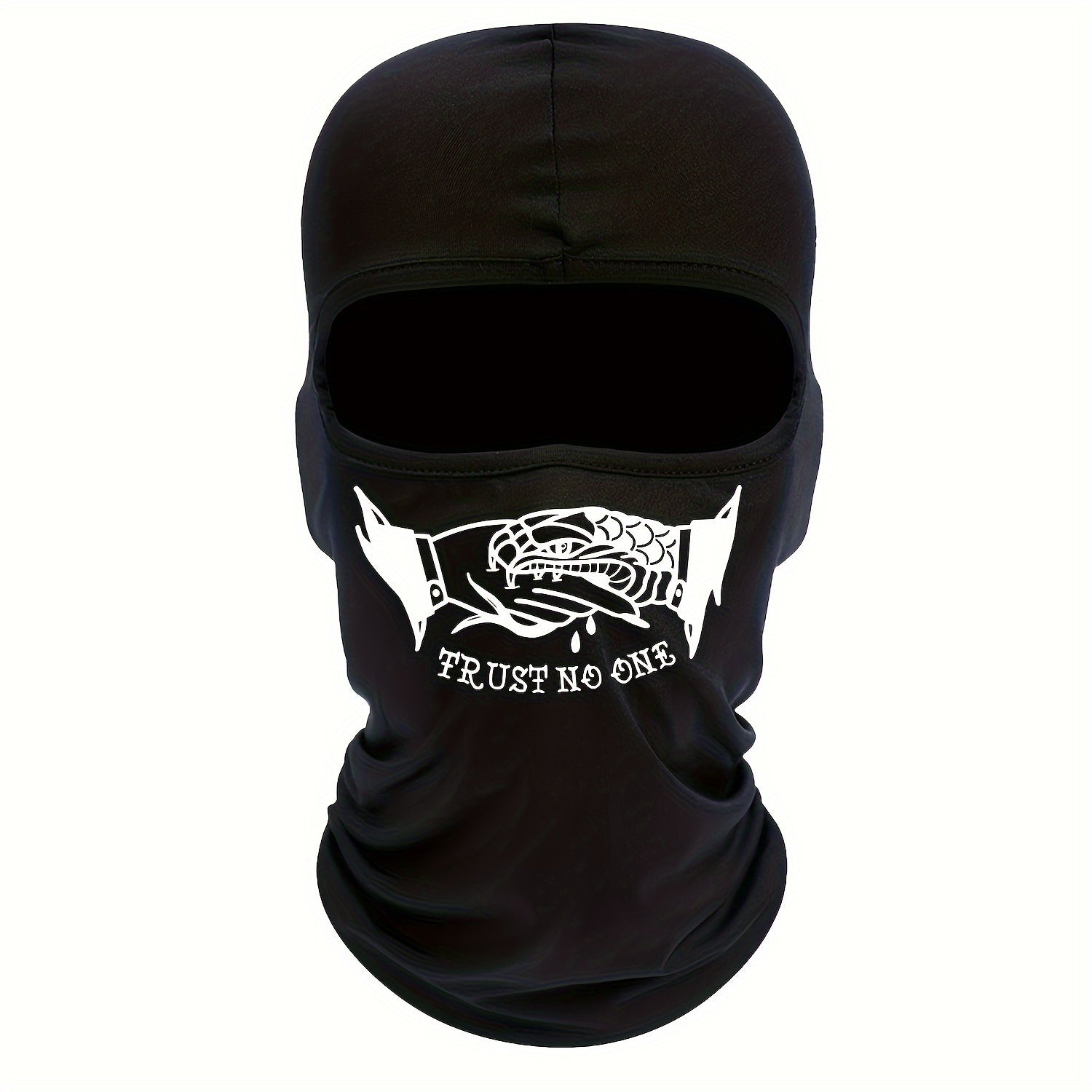 Printed Balaclava Hat Windproof Mask for Outdoor Riding