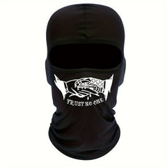 Printed Balaclava Hat Windproof Mask for Outdoor Riding